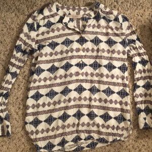 Loft patterned blouse